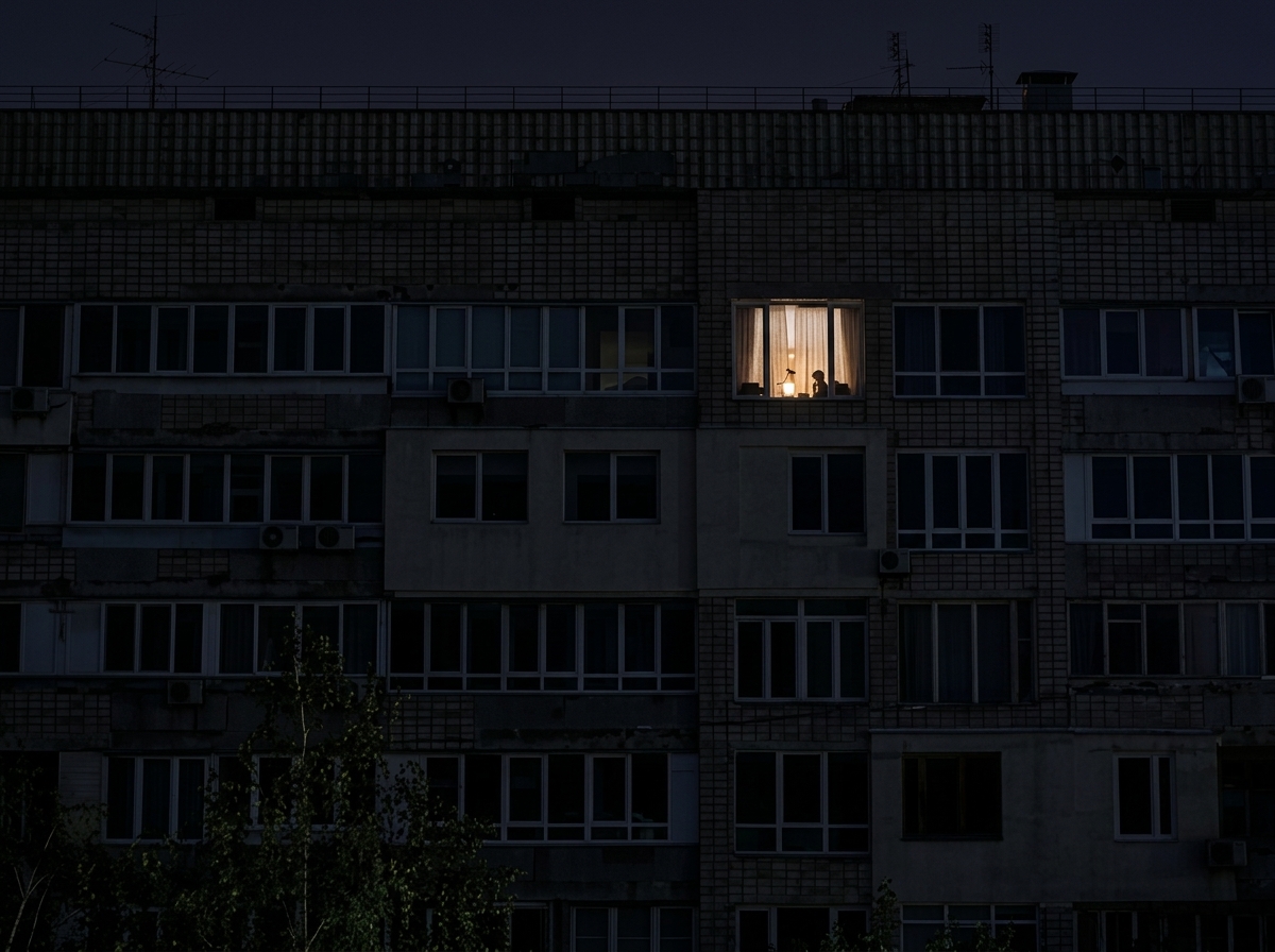 The lone grinder awake at night while the world sleeps